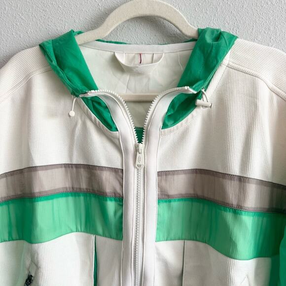 NEW Free People Movement Summer Breeze Hoodie Windbreaker Size Medium - Picture 6 of 13